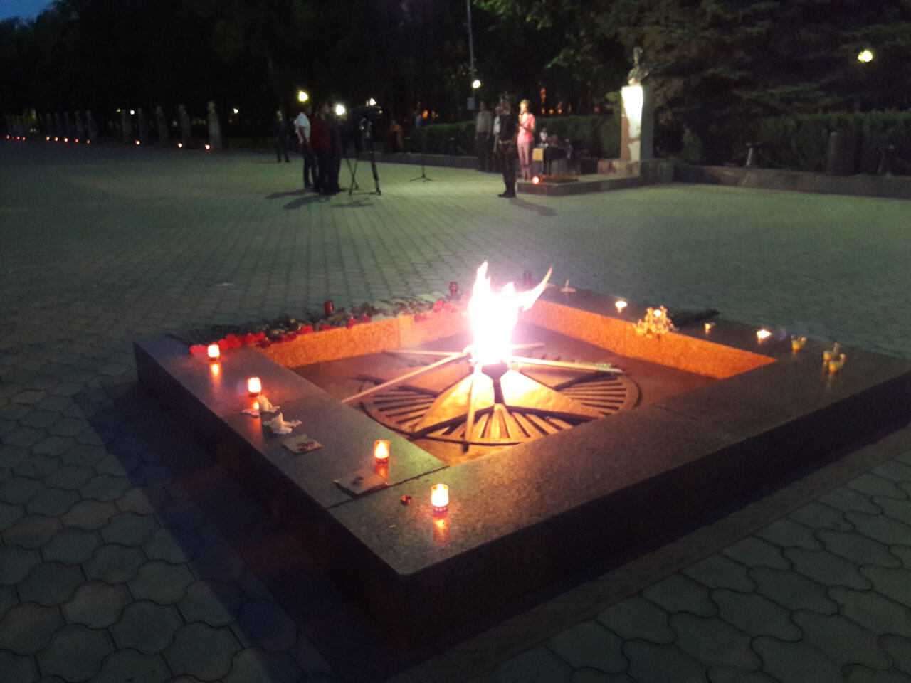 Парк Победы Черкесск мемориал