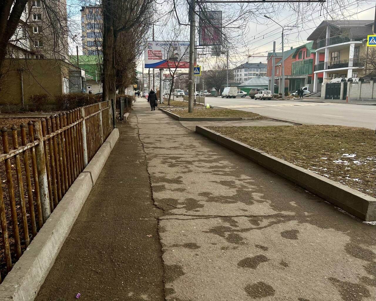 В столице Карачаево-Черкесии продолжится ремонт пешеходной инфраструктуры
