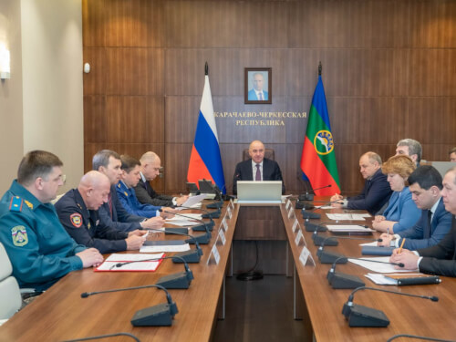 Рашид Темрезов провел заседание по обеспечению общественного порядка и безопасности в дни выборов Президента РФ